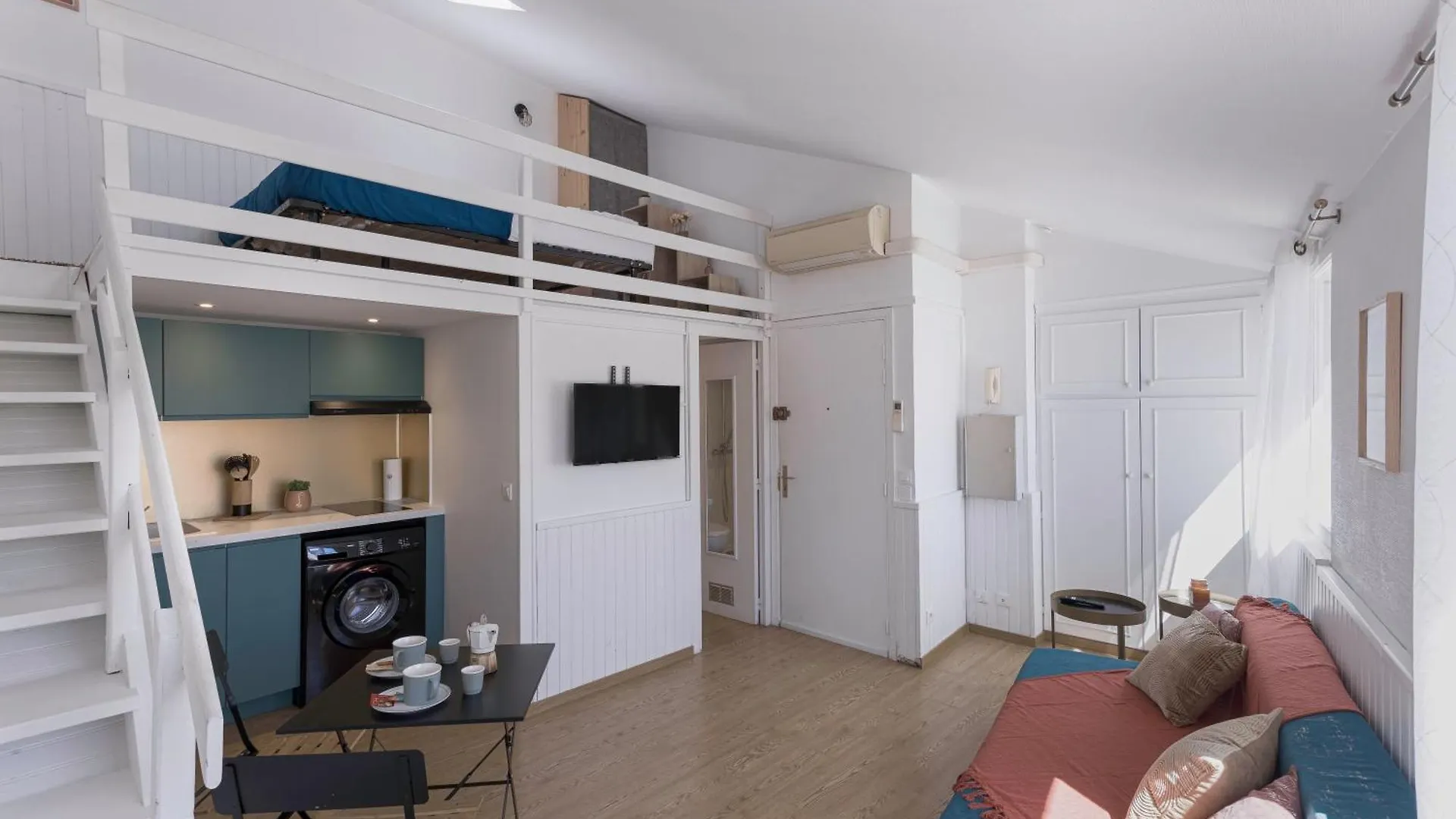 Studio Andre - Palais & Plage, Clim Cannes Apartment